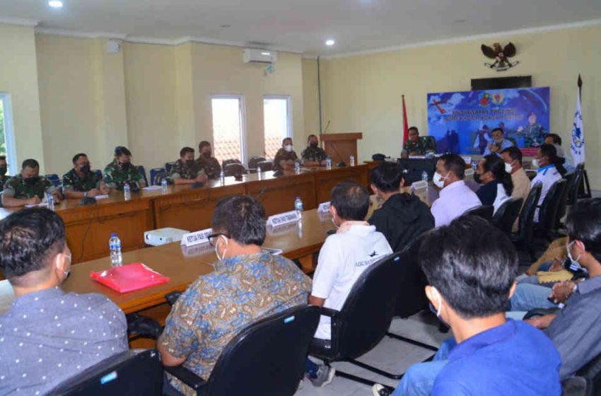  Lanud I Gusti Ngurah Rai Gelar Rapat Persiapan FASI Jelang Porprov Bali Tahun 2022