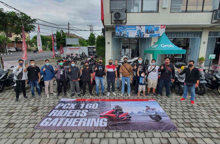 Kangen Bermotor, Konsumen Honda PCX Gelar Touring dan Gathering