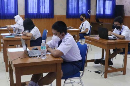 Casis SMA Pradita Dirgantara Ikuti Tes Akademik di Lanud I Gusti Ngurah Rai
